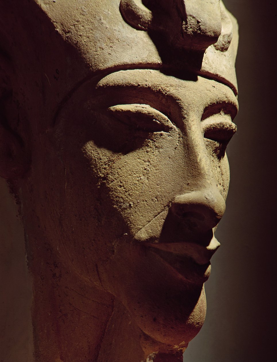 Testa di Amenofi IV (Akhenaton) (c.1364-47 a.C.) da Egyptian 18th Dynasty