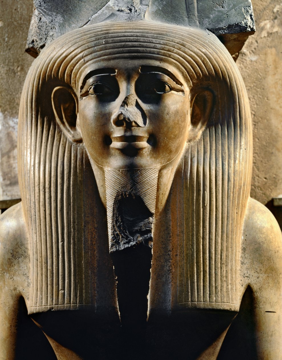 Faraone Amenofi II (pietra calcarea) da Egyptian 18th Dynasty
