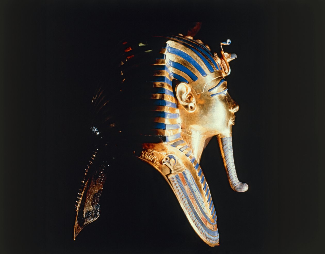 Ritratto del faraone Tutankhamon da Egyptian 18th Dynasty