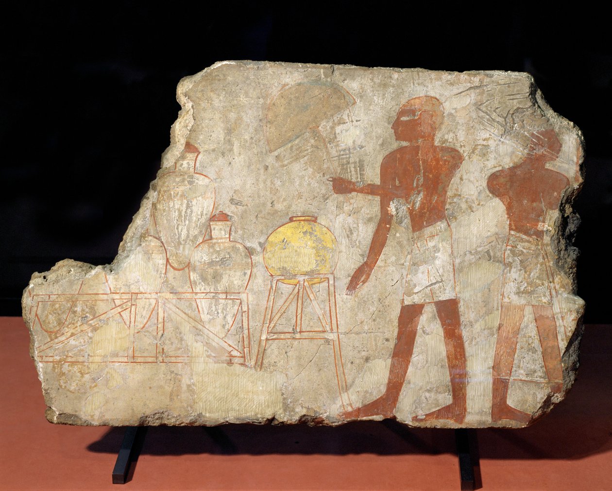 Servi con anfore nei loro stand ... da Egyptian 18th Dynasty