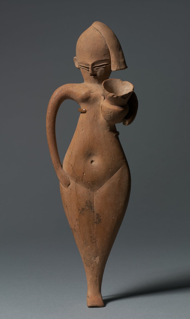 Statuetta di una serva, c.1323-1186 a.C. da Egyptian 18th Dynasty