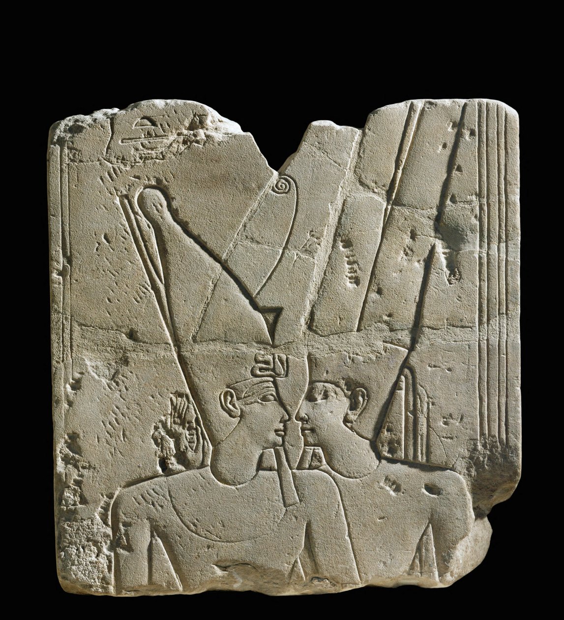 Il dio Amun-Ra (rilievo) da Egyptian 18th Dynasty