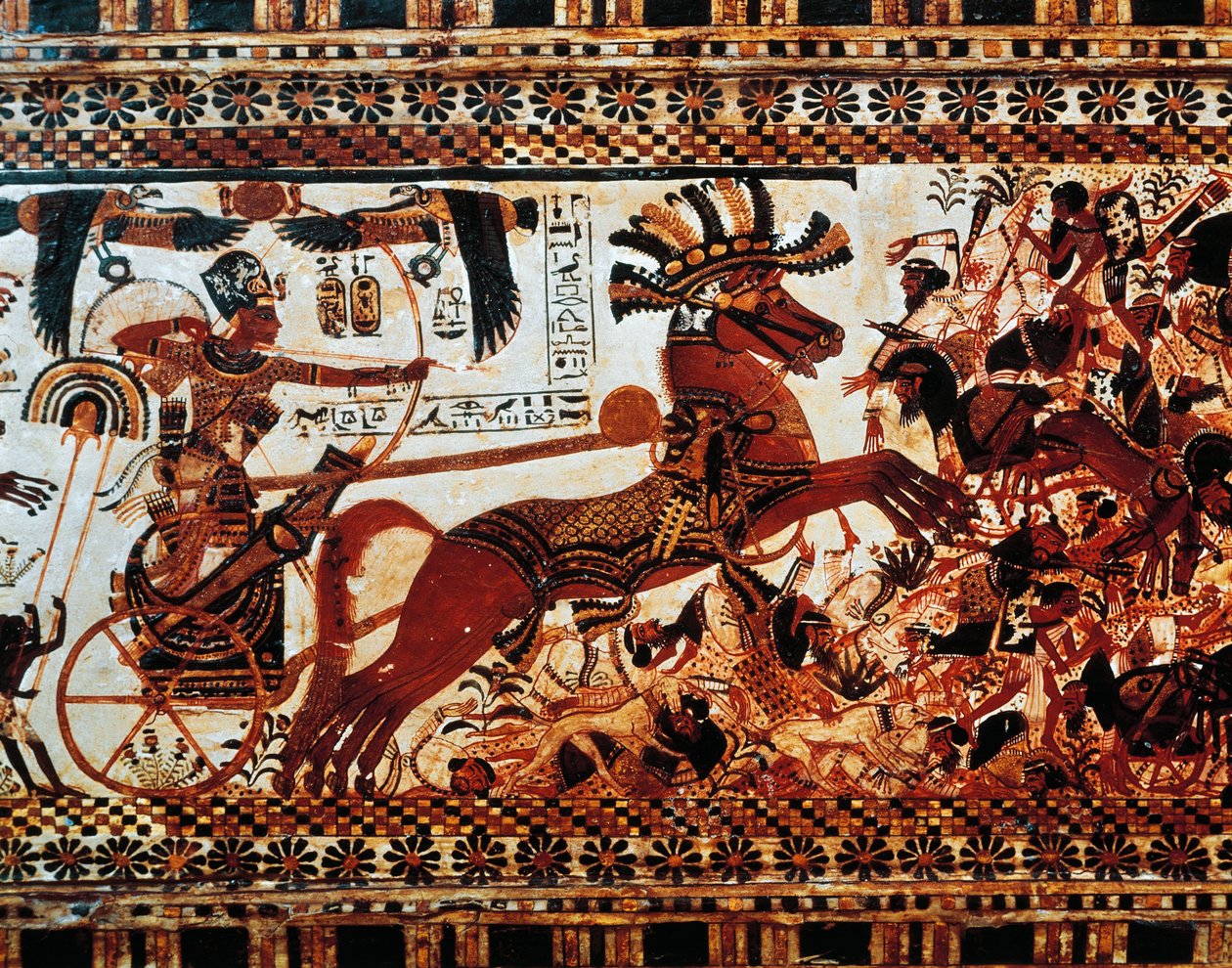 La Caccia. (dettaglio) da Egyptian 18th Dynasty