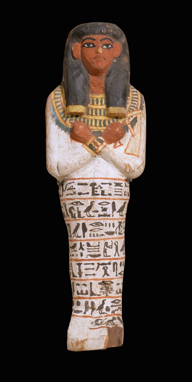 Figura di Ushebti per Hapyaa, fine della XVIII dinastia ... da Egyptian 18th Dynasty