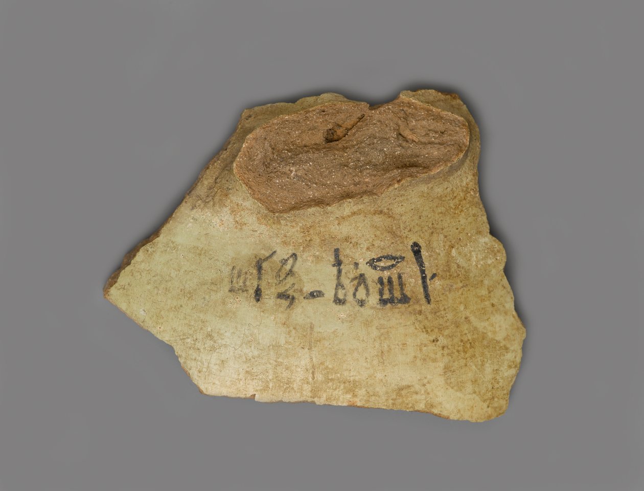 Etichetta del vino, trovata nel Palazzo di Amenhotep III, Tebe, Nuovo Regno da Egyptian 18th Dynasty