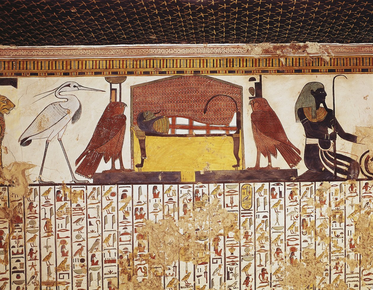 Egitto, Luxor, Antica Tebe, Valle delle Regine, Tomba di Nefertari da Egyptian 19th Dynasty