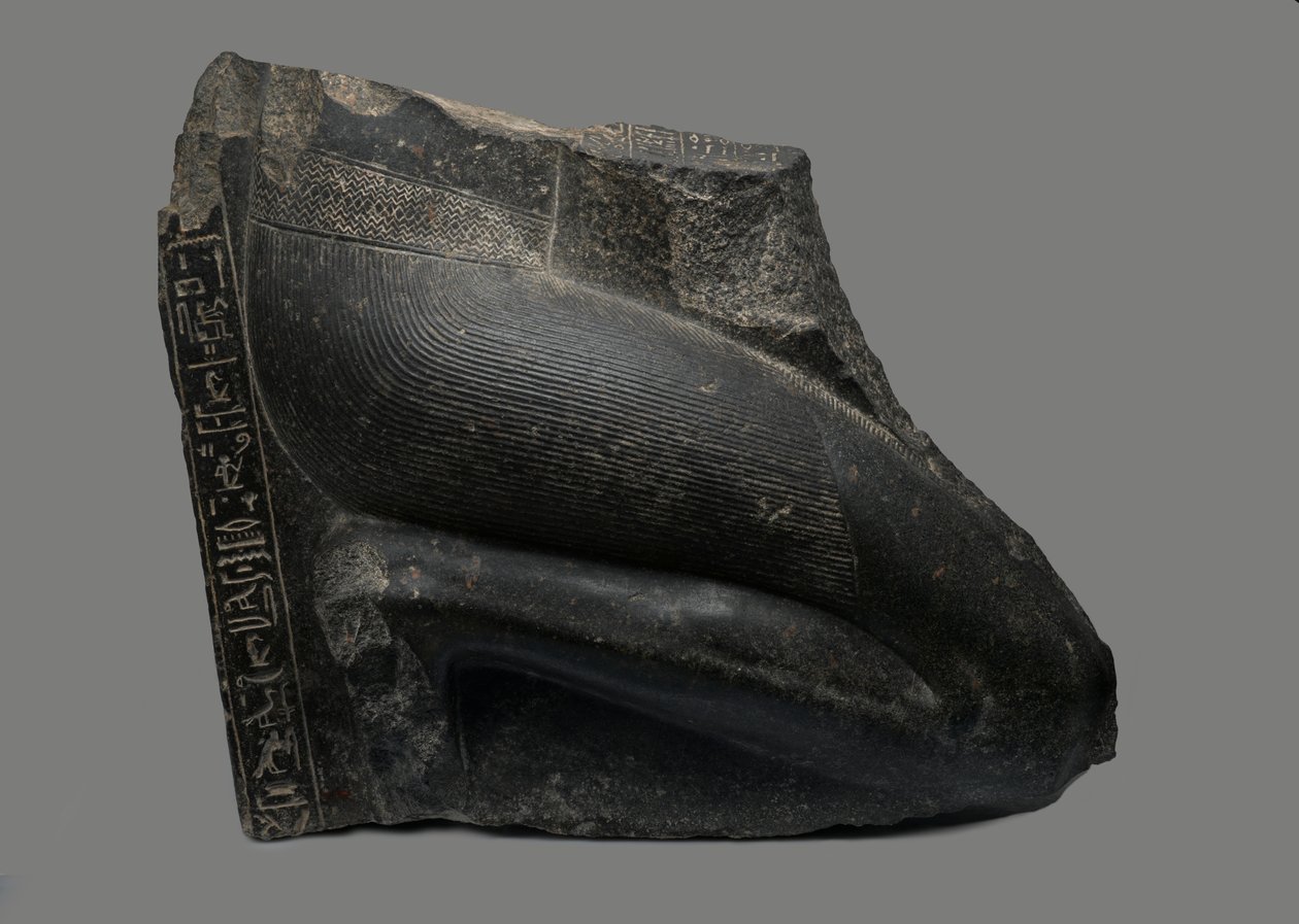 Statua inginocchiata di Khaemwaset, 1281-1277 a.C. da Egyptian 19th Dynasty