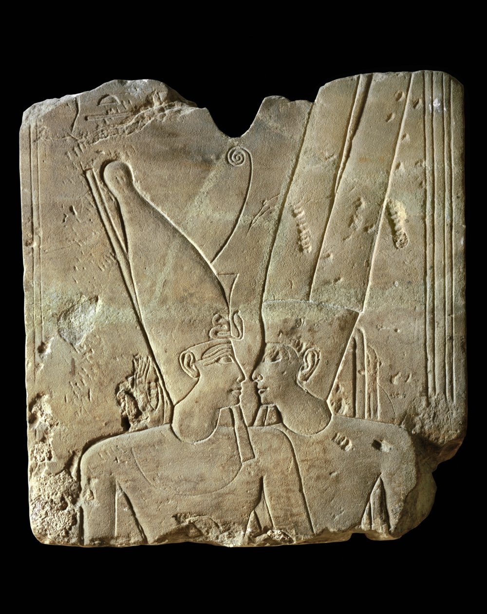 Il faraone Ramses II e il dio Amun ... da Egyptian 19th Dynasty