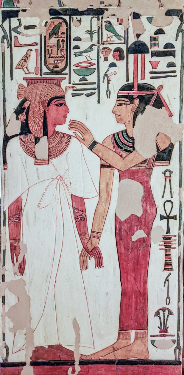 Tomba di Nefertari da Egyptian 19th Dynasty