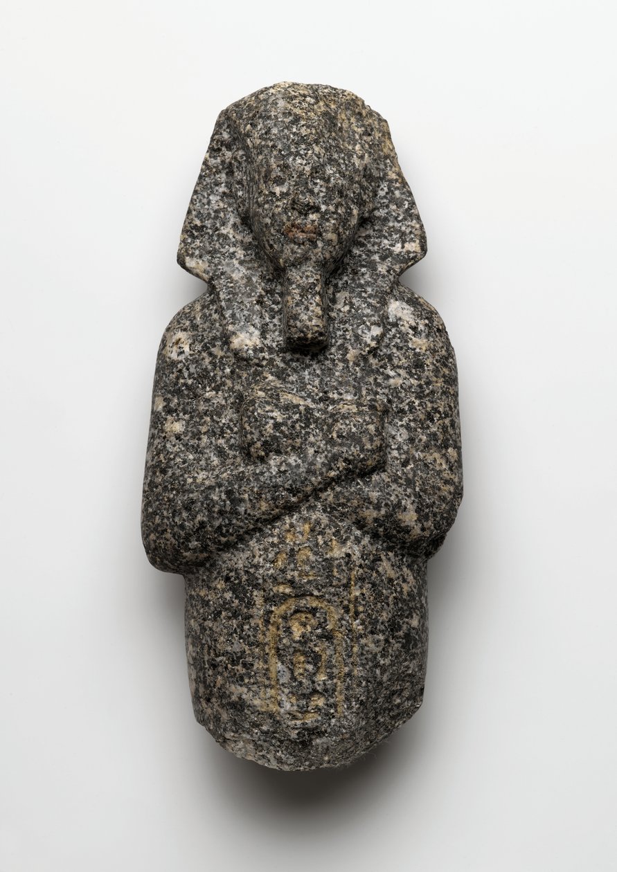 Figura Ushabti di Amenophis IV (Akhenaton) (c.1364-1347 a.C.) da El Amarna, Nuovo Regno da Egyptian 19th Dynasty