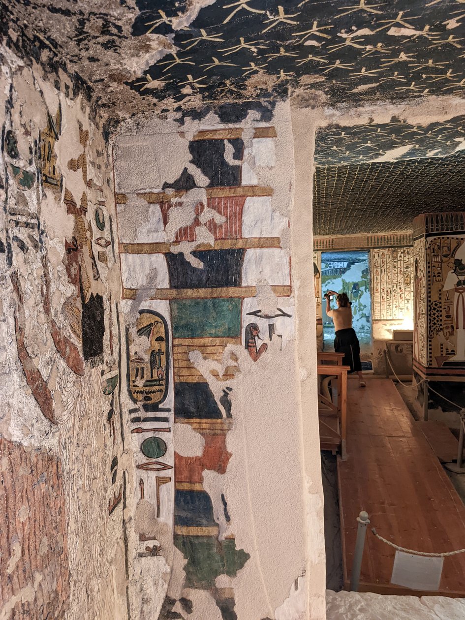 Valle delle Regine, Tomba di Nefertari da Egyptian 19th Dynasty
