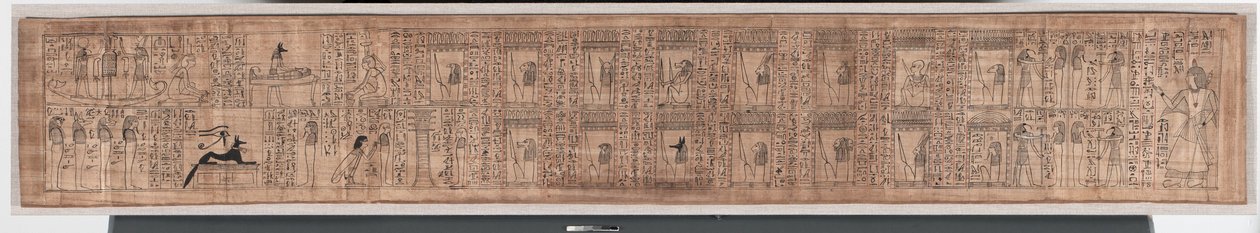 Libro dei Morti di Hori, c.1969-945 a.C. da Egyptian 21st Dynasty