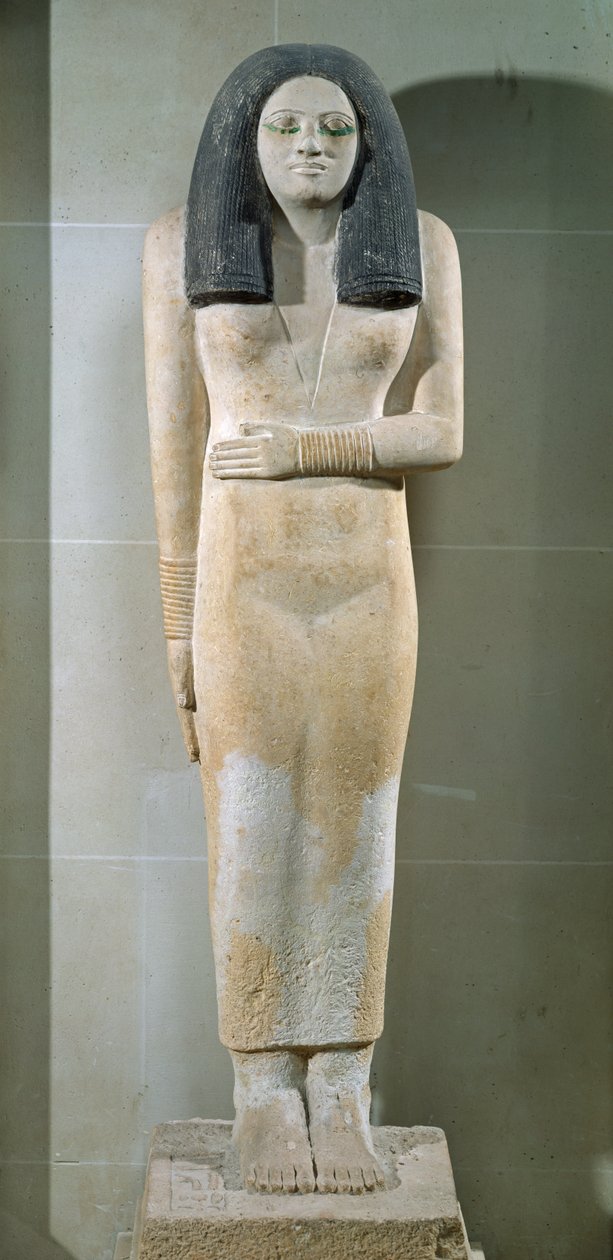 Statua di Nesa, Antico Regno da Egyptian 3rd Dynasty