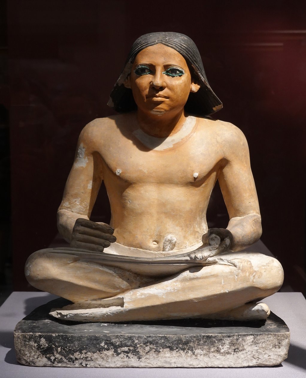 Scrivano accovacciato, V dinastia da Egyptian 5th Dynasty