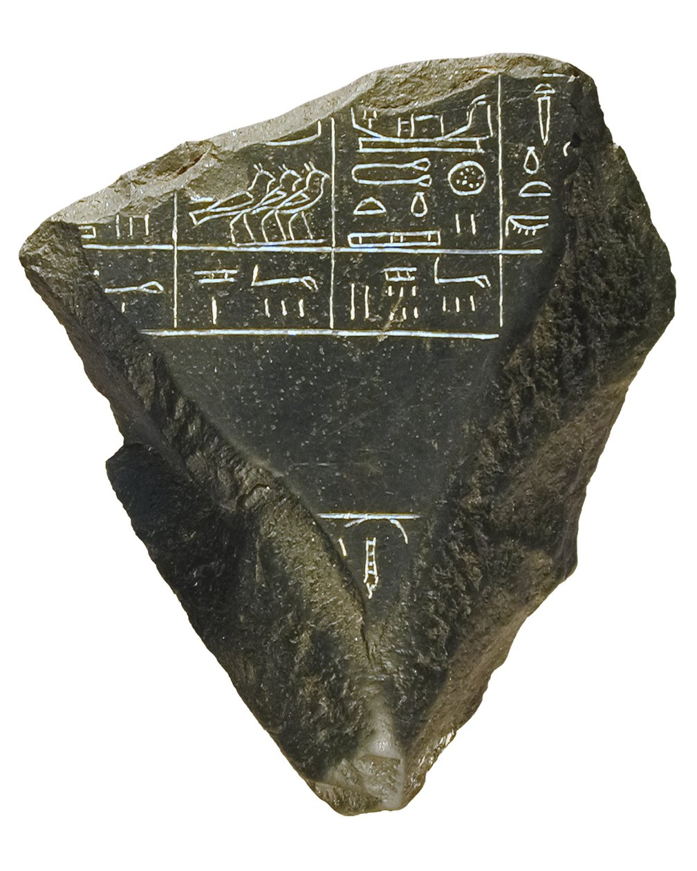 Frammento della Pietra di Palermo da Egyptian 5th Dynasty