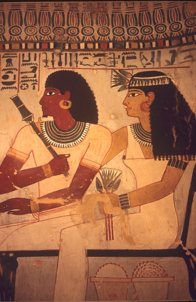 Antico Egitto, Tomba di Sennufer, Tebe/Luxor da Egyptian Egyptian