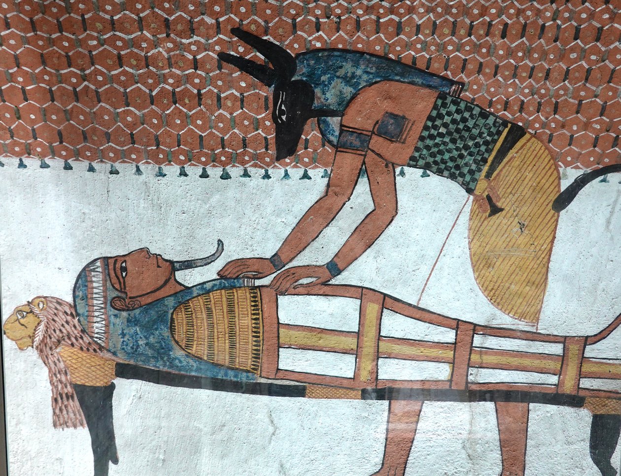 Anubi, Tomba di Inherkhaou, Deir El Medineh da Egyptian Egyptian