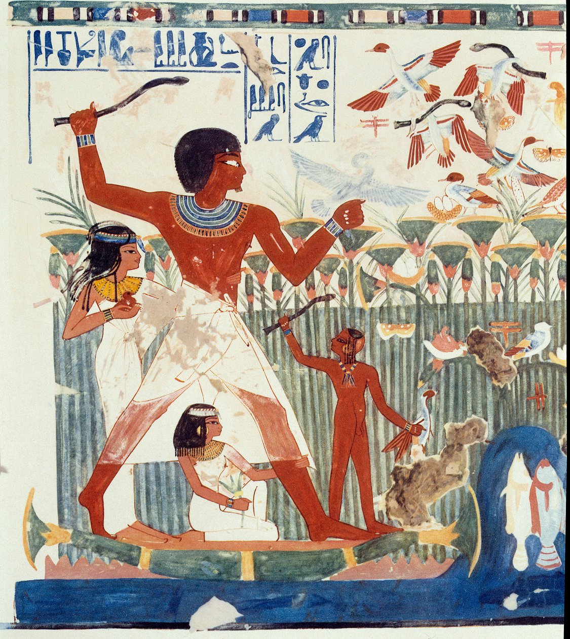 Arte Egitto: Caccia agli uccelli da Egyptian Egyptian