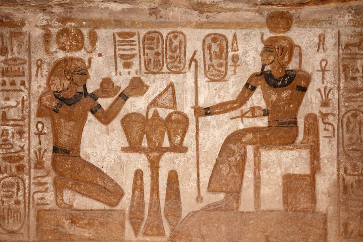 Il grande tempio di Abu Simbel da Egyptian Egyptian