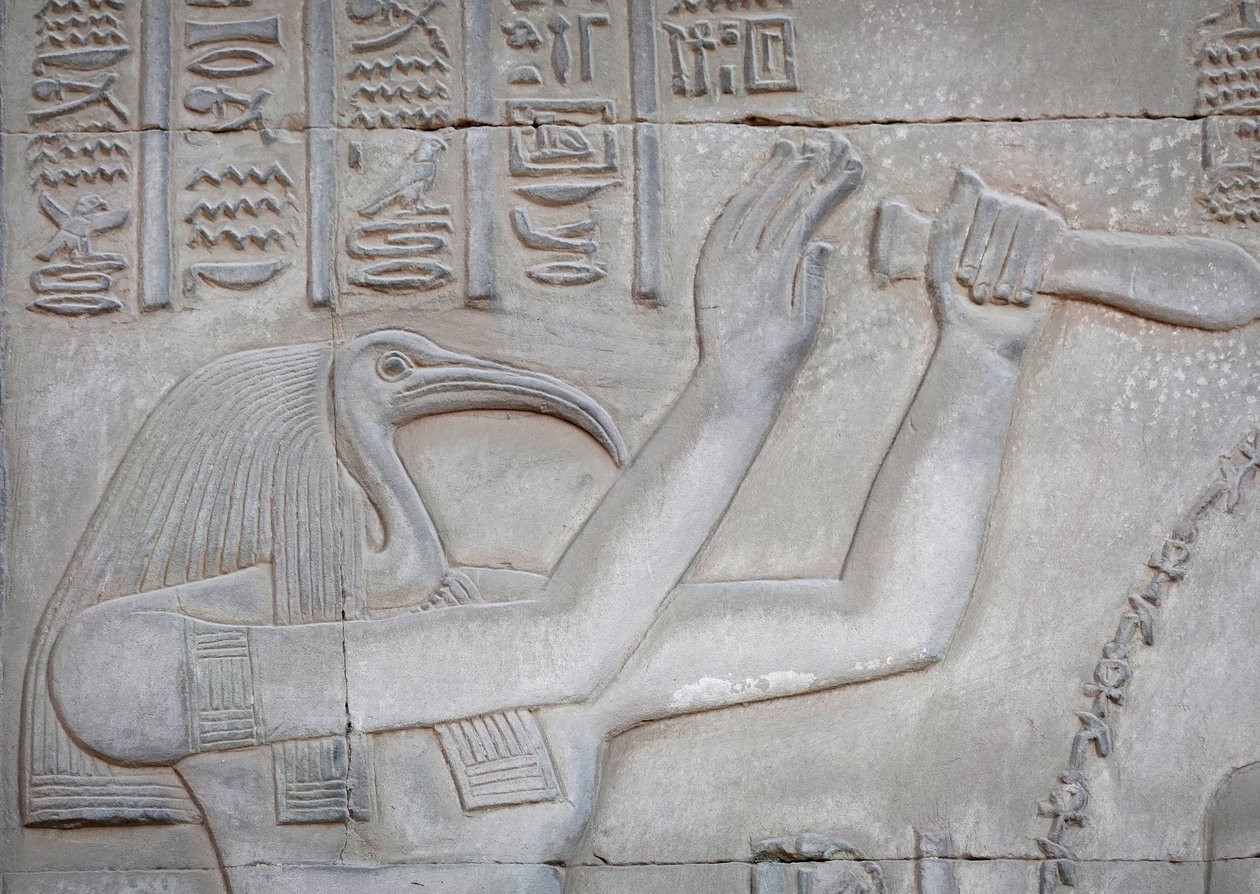 Thot, Tempio di Kom Ombo da Egyptian Egyptian