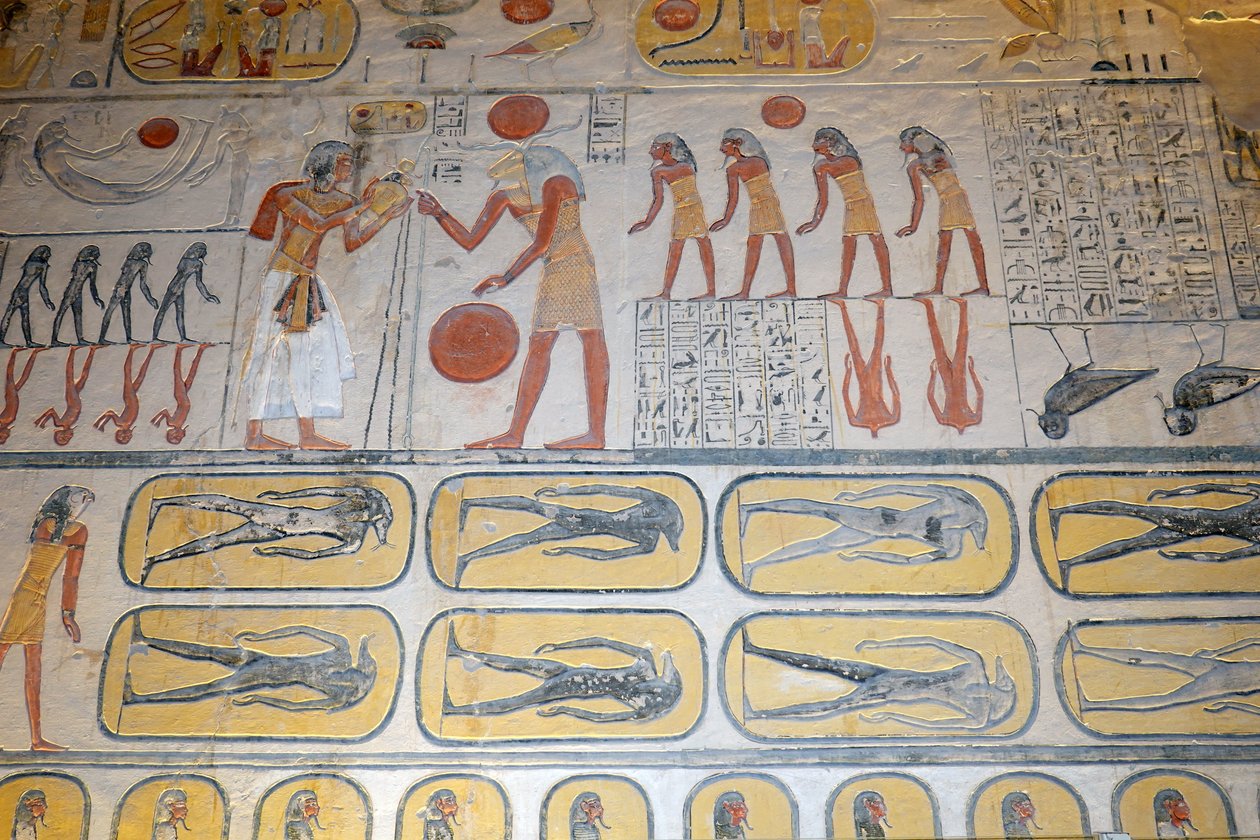 Tomba di Ramses IX, Luxor da Egyptian Egyptian