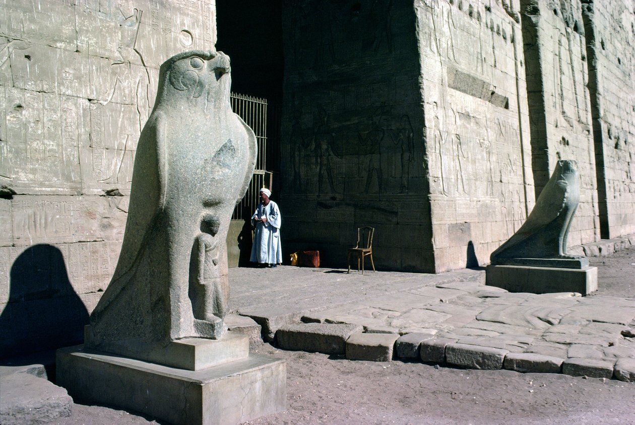 Ingresso al Tempio di Horus da Egyptian Ptolemaic Period