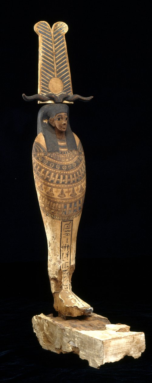 Figura di Ptah-Sokar-Osiride da Egyptian Ptolemaic Period