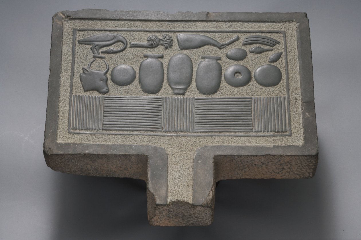 Tavola delle offerte da Egyptian Ptolemaic Period