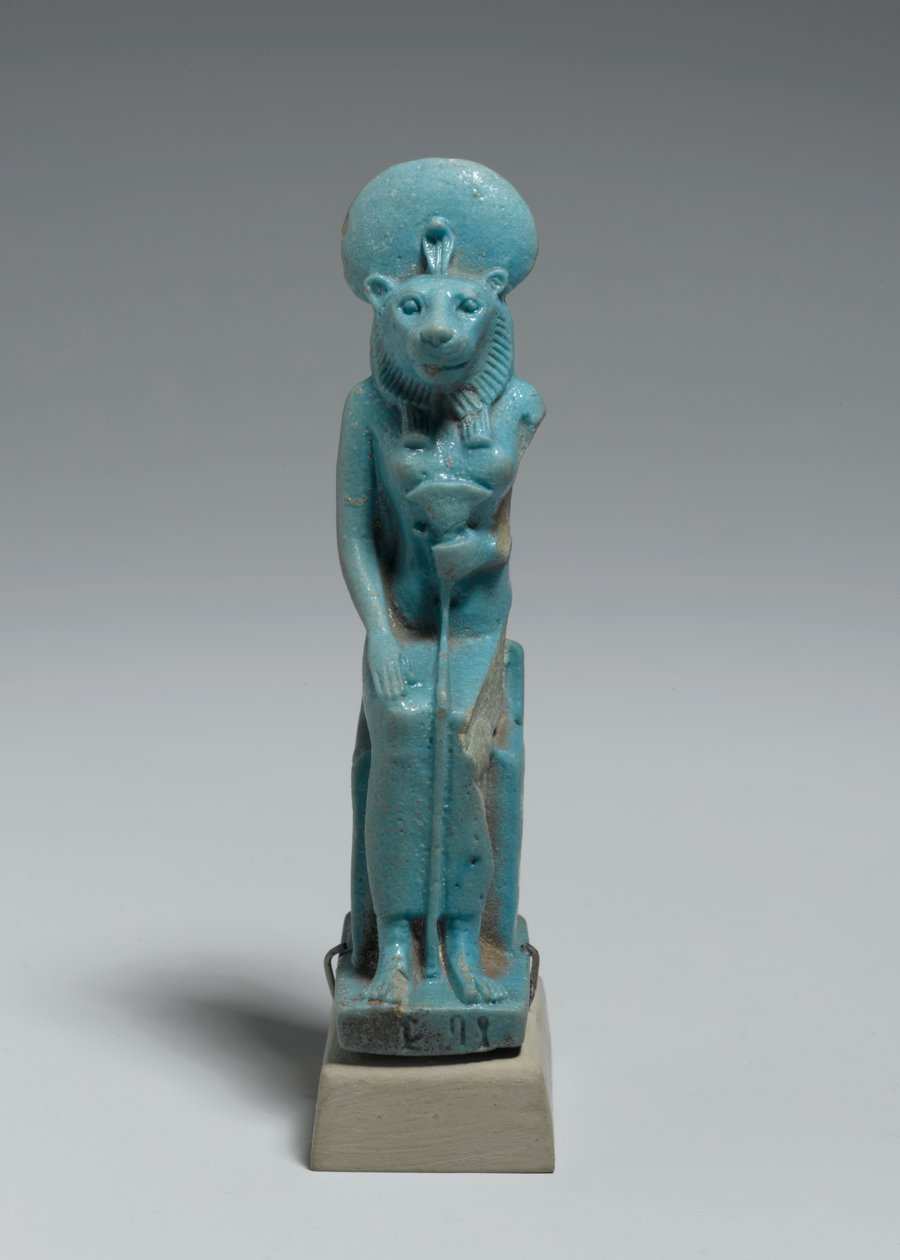 Figura seduta di Sekhmet, 305-30 a.C. da Egyptian Ptolemaic Period