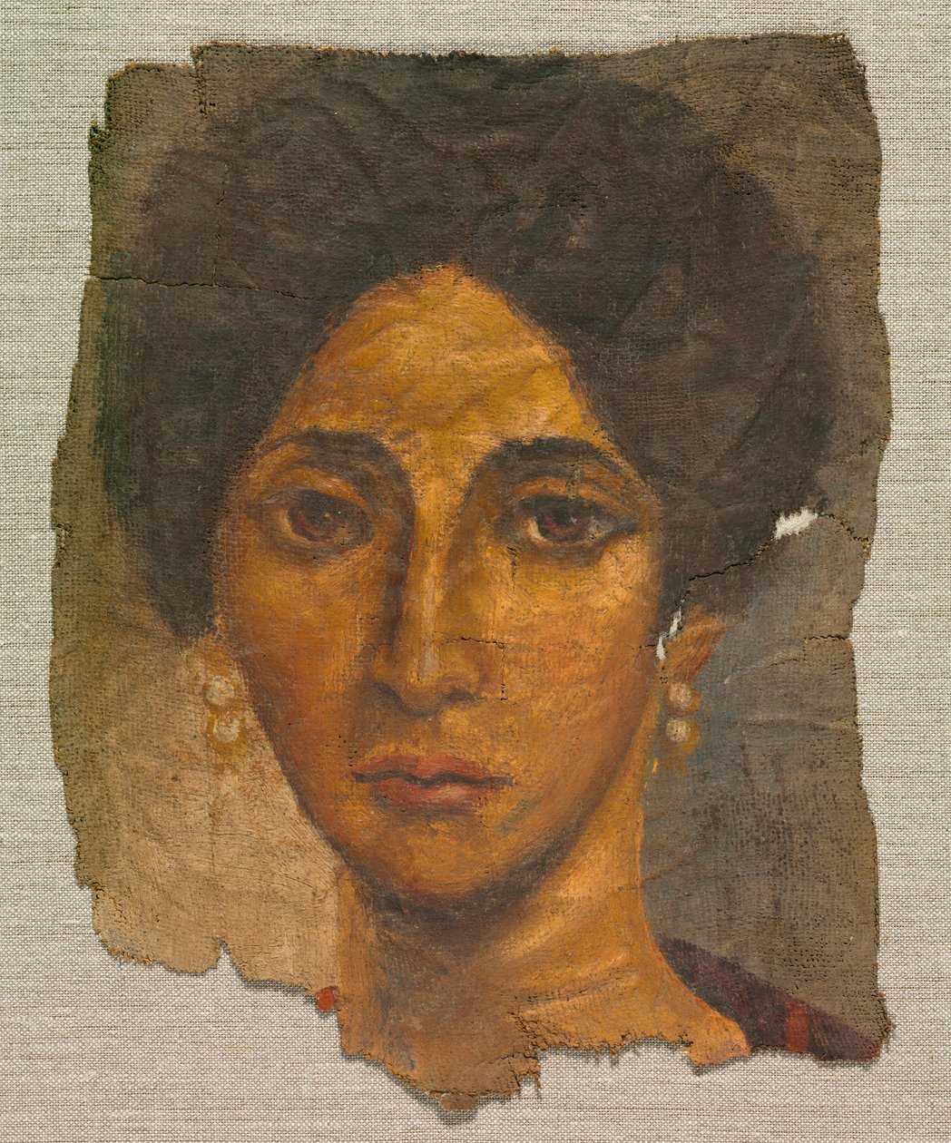 Ritratto funerario di una donna, c.138-192 da Egyptian School