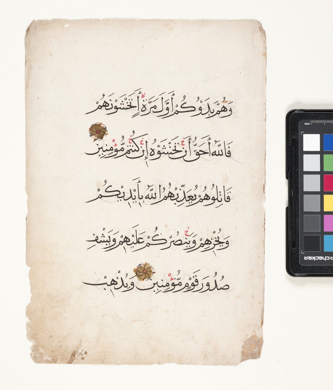Pagina di un Corano da Egyptian School