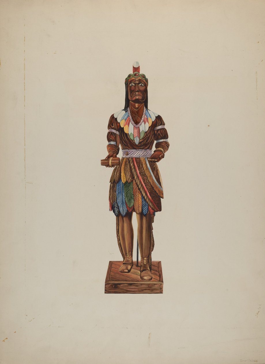Indiano del negozio di sigari da Einar Heiberg