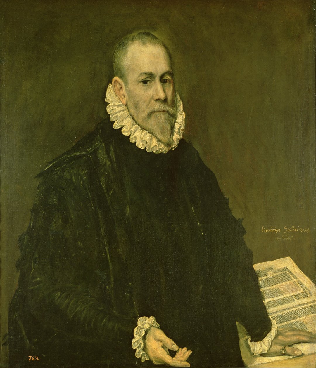 Dottor Rodrigo de la Fuente, 1598-89 da El Greco
