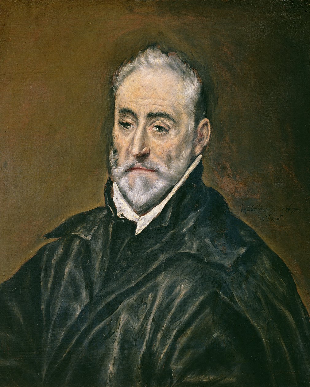 Ritratto di Antonio de Covarrubias y Leiva, Canonico della Cattedrale di Toledo, c.1600 da El Greco