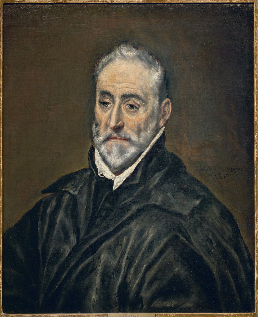 Antonio de Covarrubias y Leiva, teologo, canonico della Cattedrale di Toledo ... da El (1541 1614) Greco