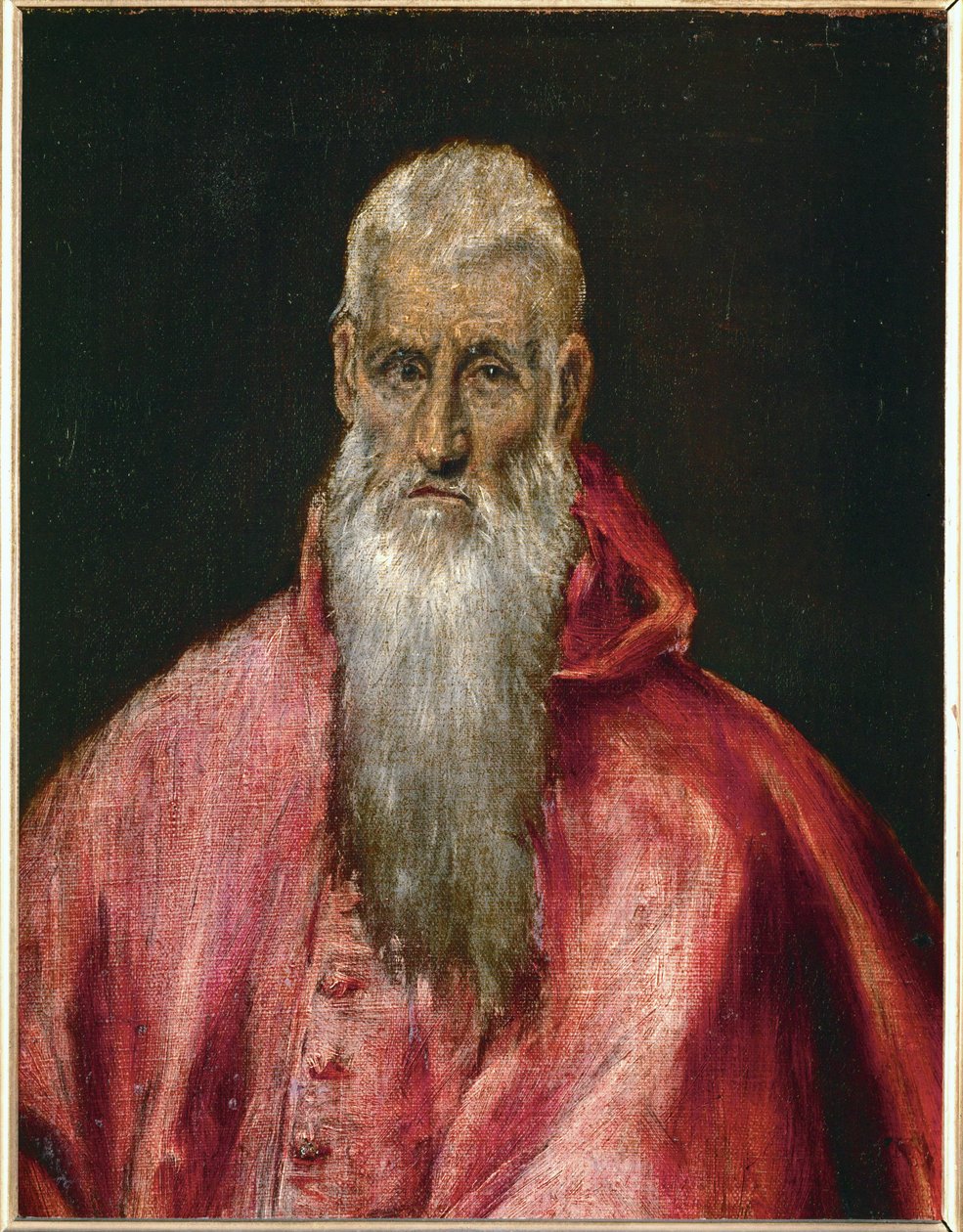 San Girolamo come cardinale (dipinto) da El (1541-1614) Greco