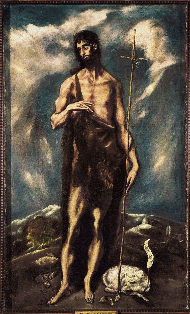 San Giovanni Battista, c. 1600-05 da El Greco