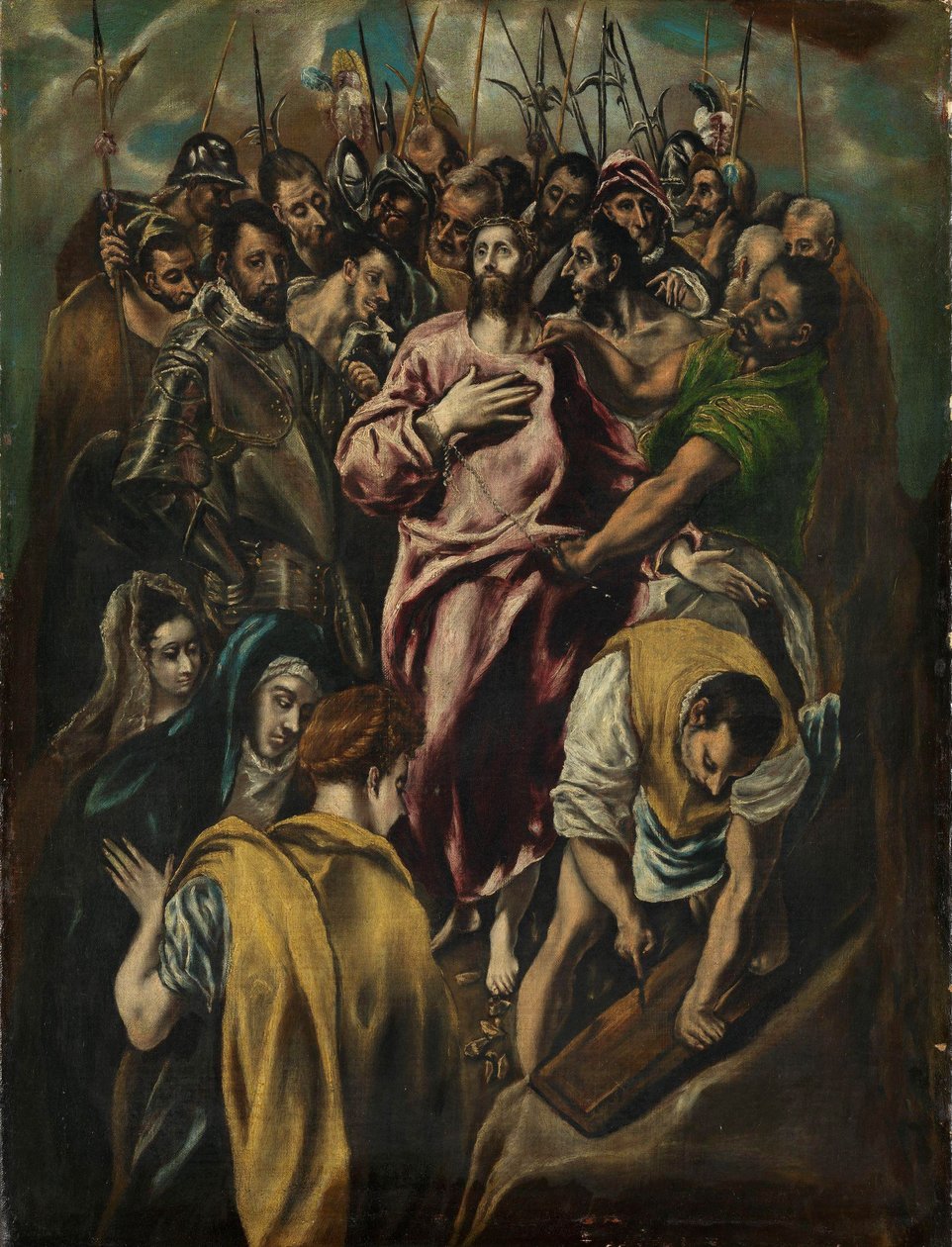 La spogliazione di Cristo, c.1600 da El Greco