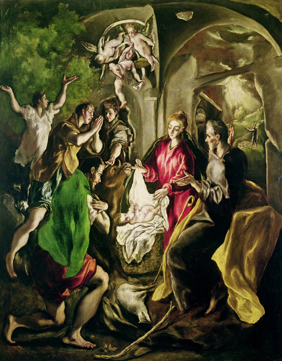 Adorazione dei Pastori, 1603-05 da El Greco