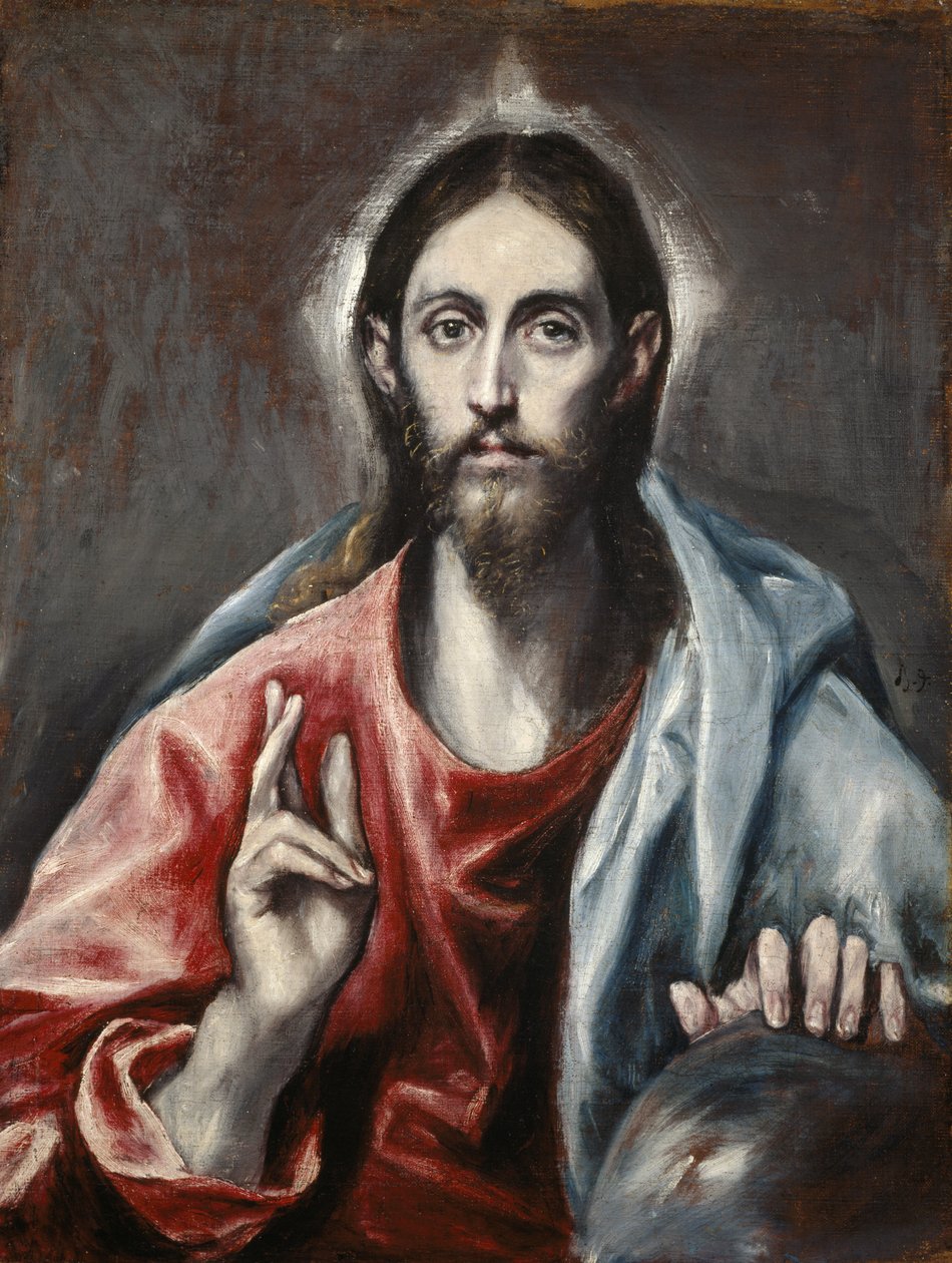 Cristo benedicente («Il Salvatore del mondo») da El Greco