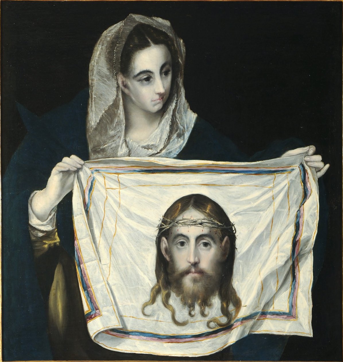 Veronica con il Volto Santo da El Greco