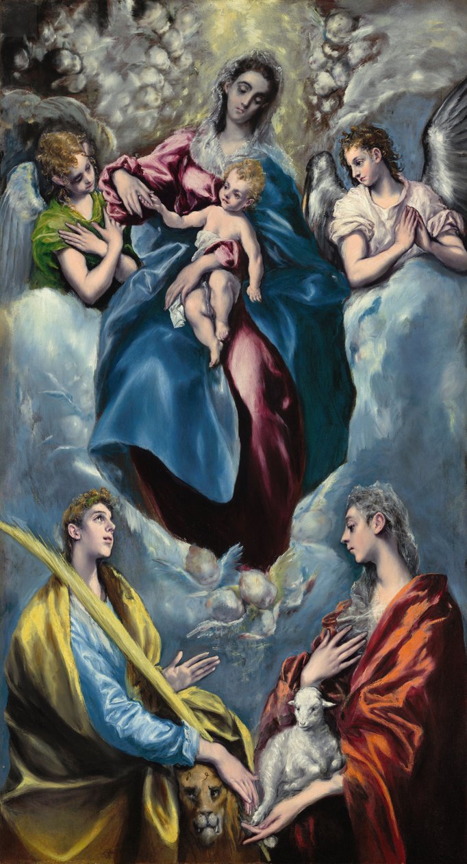 Madonna con Bambino e Santa Martina e Sant