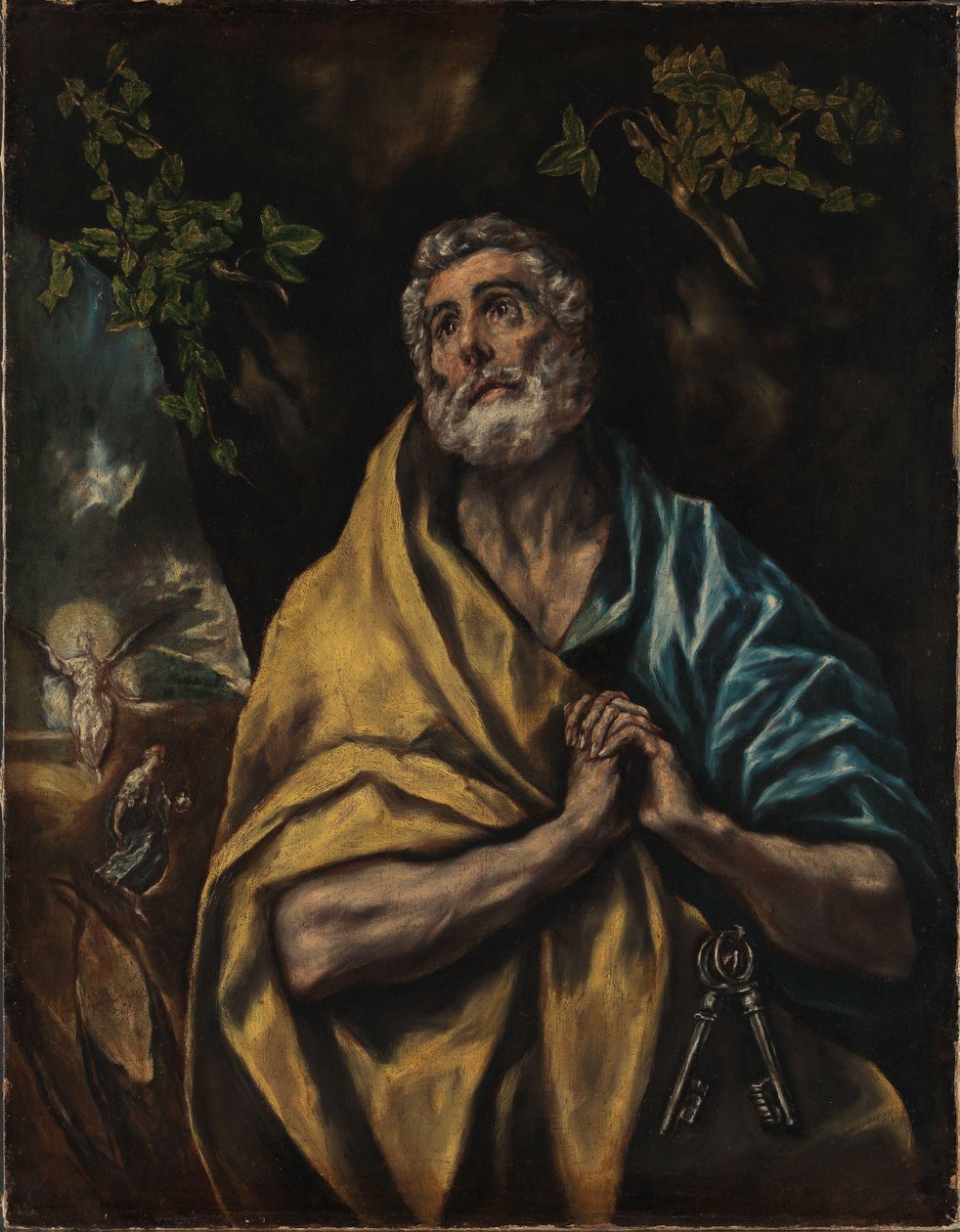 Norvegese Bokmål:  Den angrende Peter Le lacrime di San Pietro da El Greco