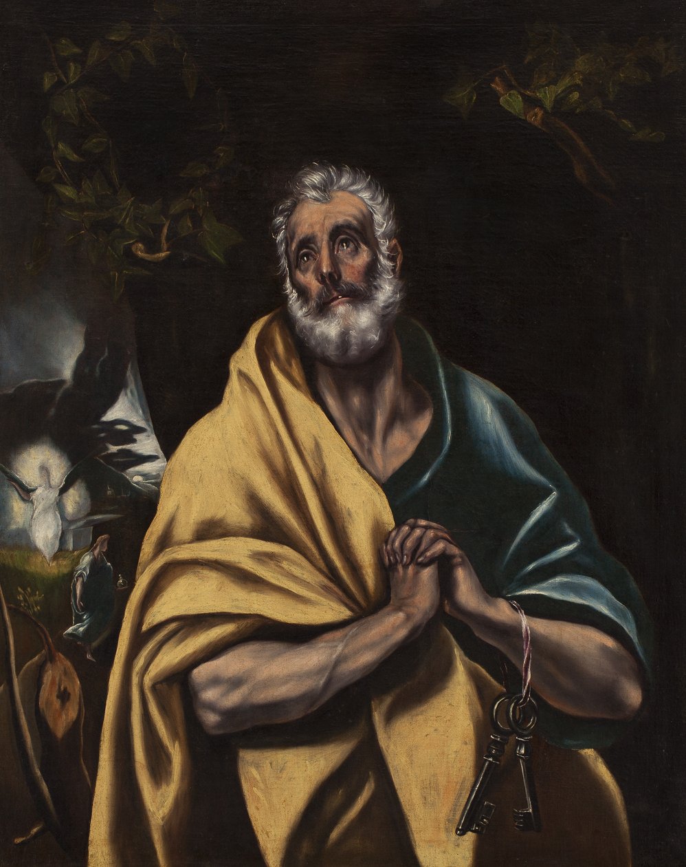 Spagnolo:  Las lágrimas de San Pedro Le lacrime di San Pietro da El Greco