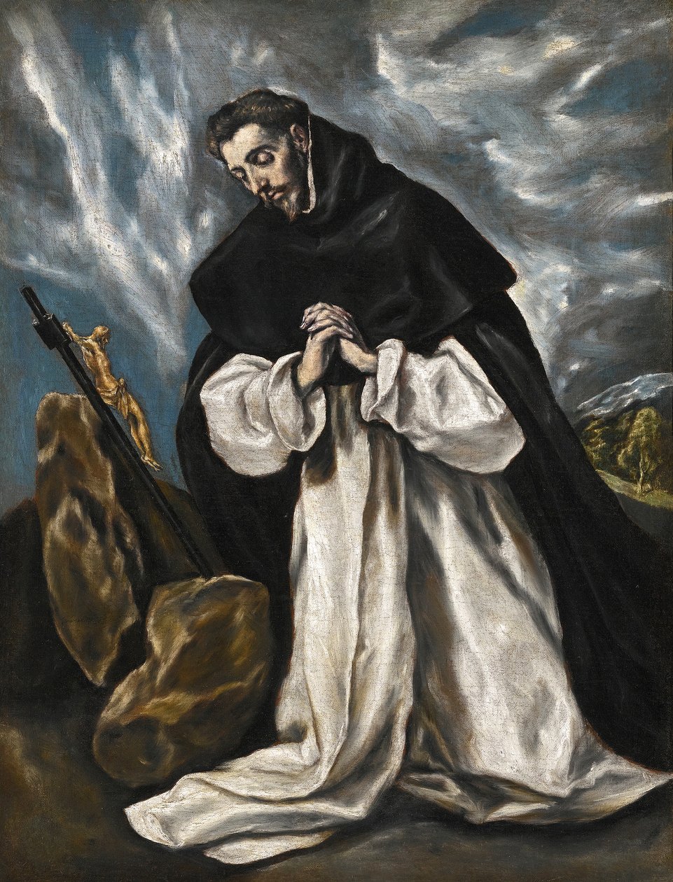 San Domenico in preghiera da El Greco
