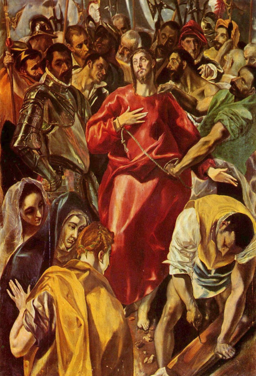 Lo spogliarello di Cristo da El Greco