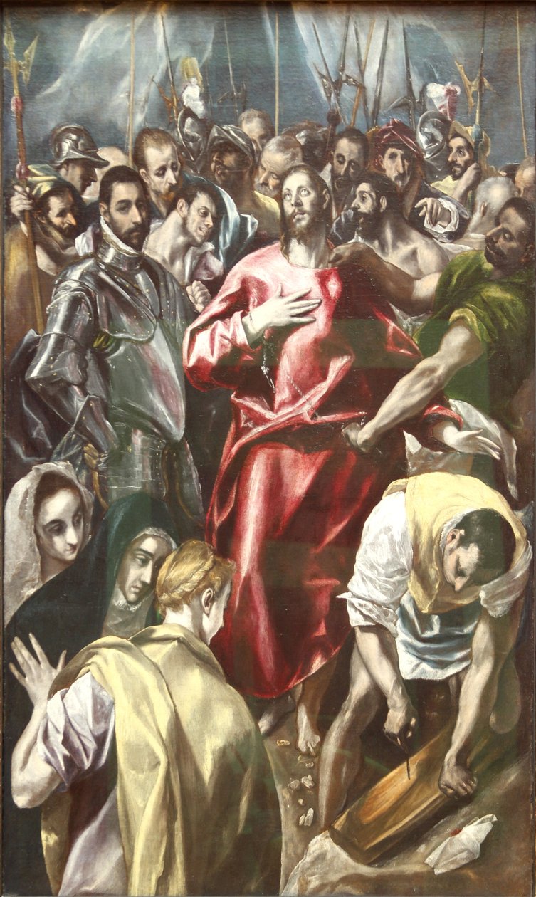 La spoliazione di Cristo da El Greco