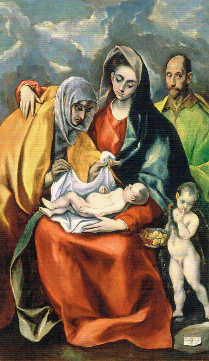 La Sacra Famiglia da El Greco
