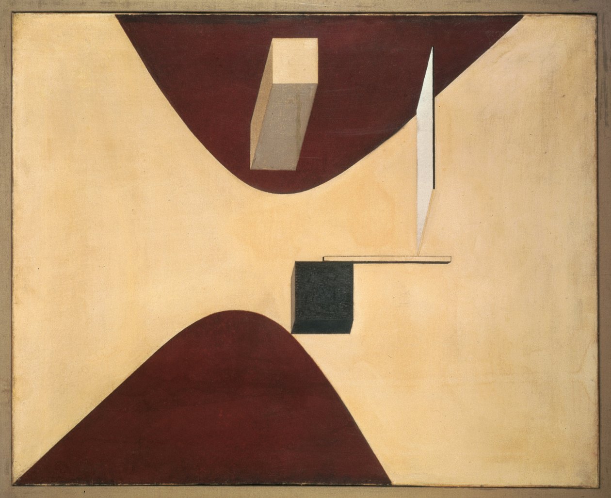 Proun P23, n. 6 da Eliezer Markowich Lissitzky