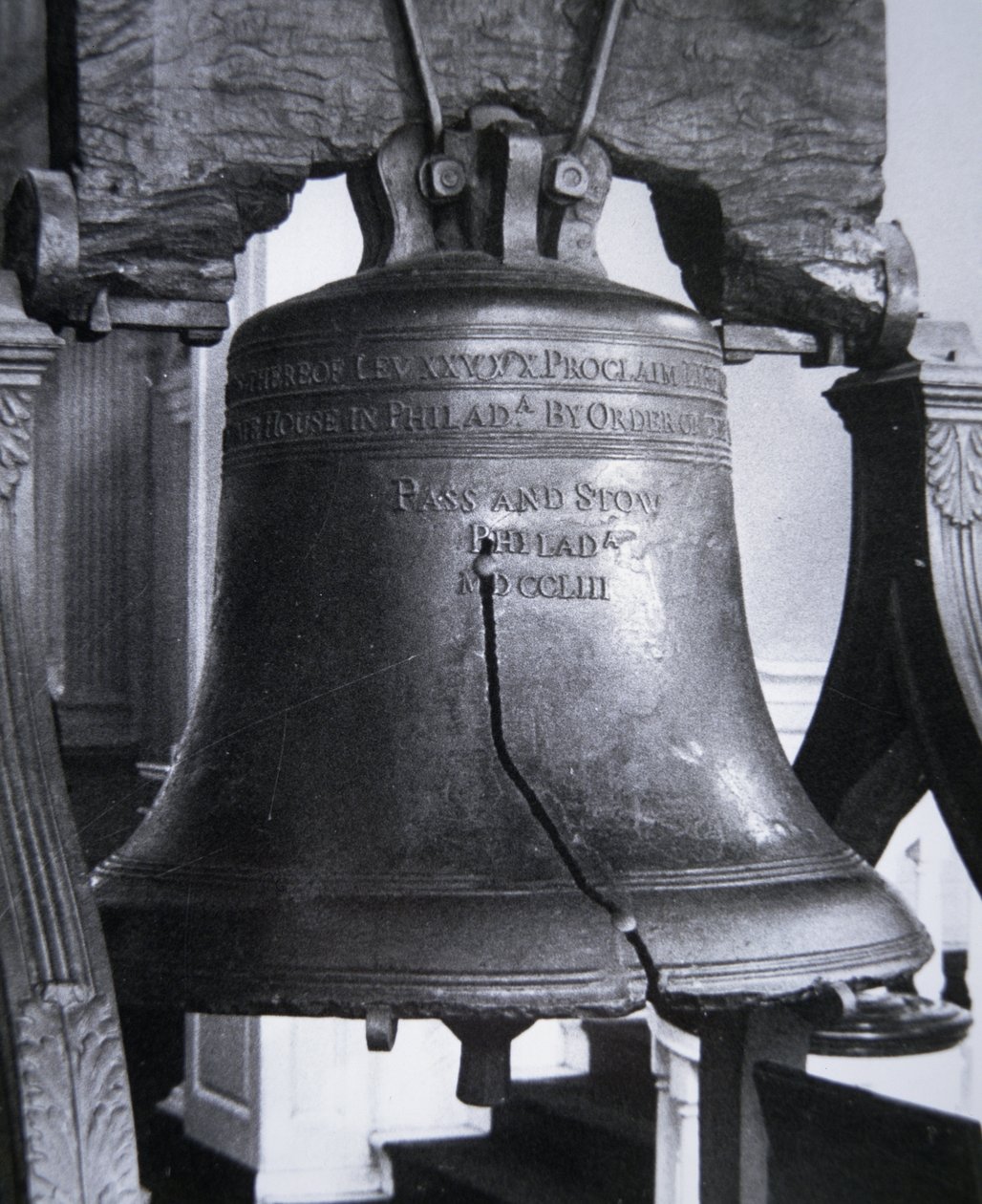 La Campana della Libertà, fusa nel 1752 da Nicolas d